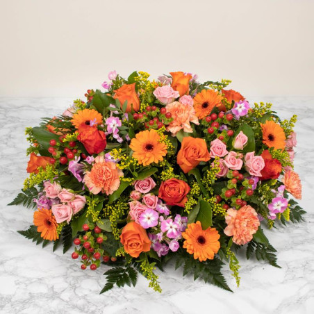 COUSSIN DE FLEURS DEUIL PARIS - ORAISON