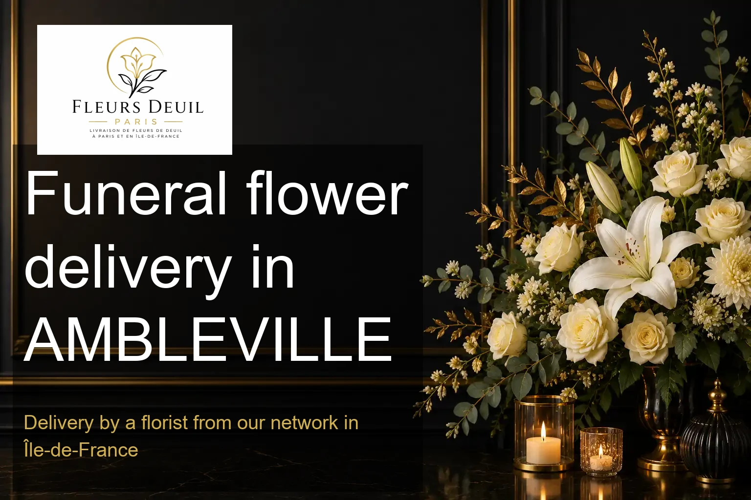 Funeral flower delivery in AMBLEVILLE
