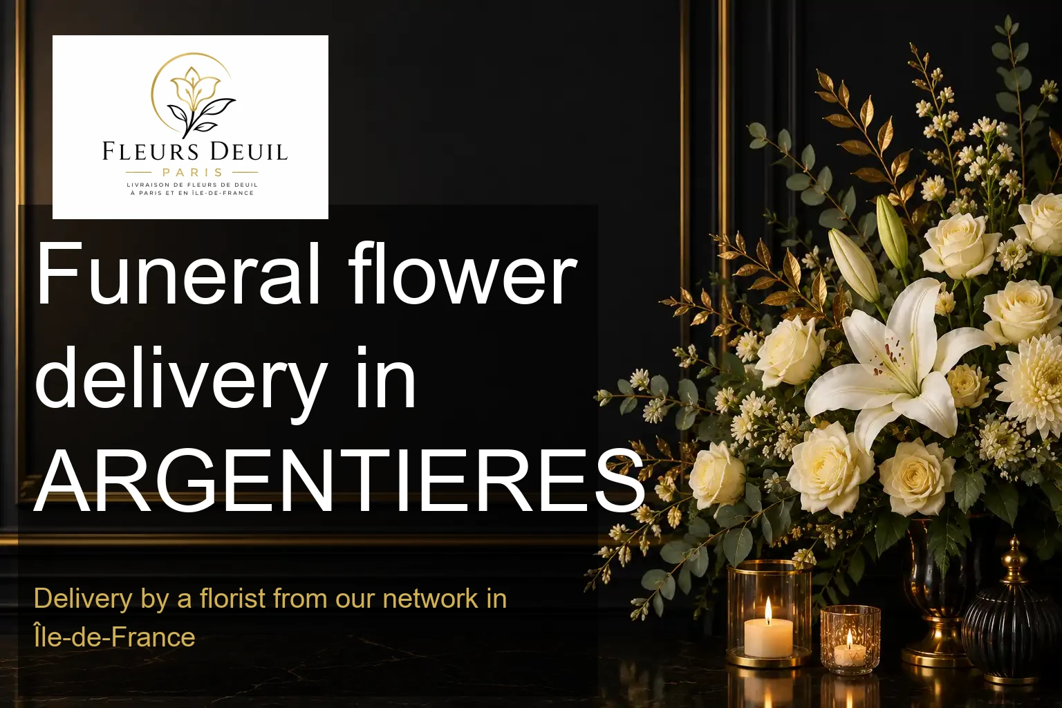 Funeral flower delivery in ARGENTIERES