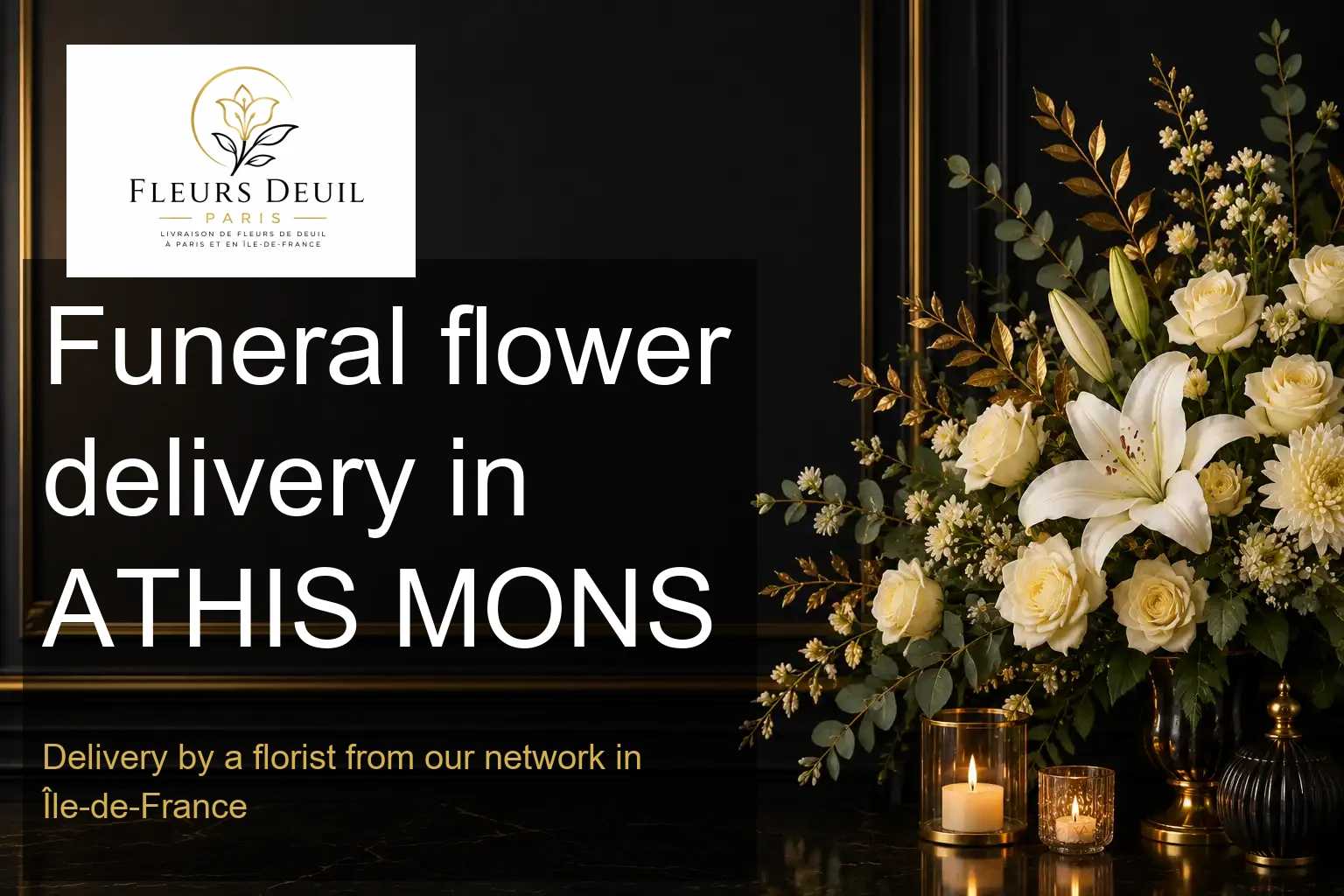 Funeral flower delivery in ATHIS MONS