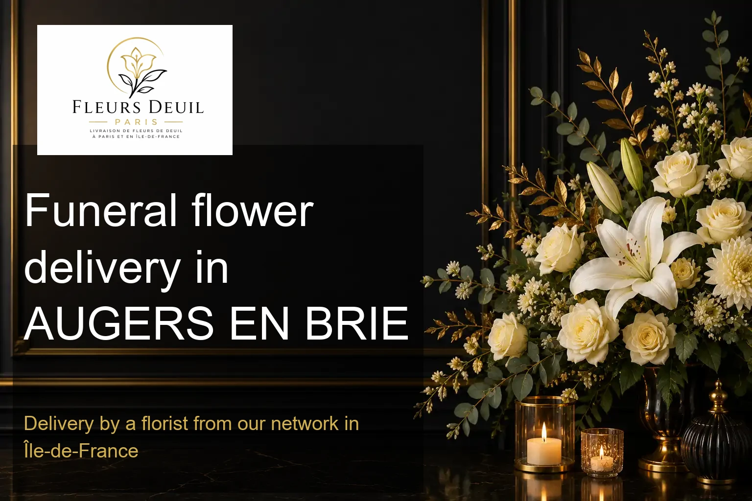 Funeral flower delivery in AUGERS EN BRIE