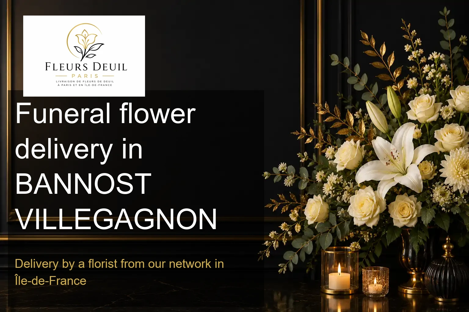 Funeral flower delivery in BANNOST VILLEGAGNON