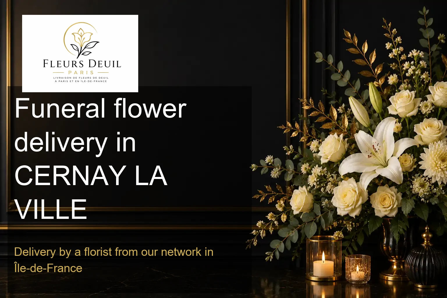 Funeral flower delivery in CERNAY LA VILLE