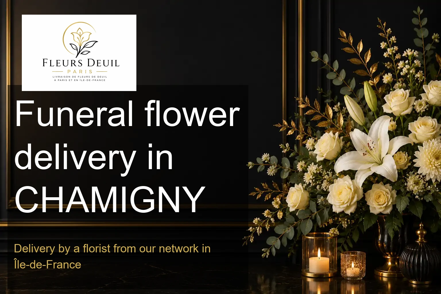Funeral flower delivery in CHAMIGNY