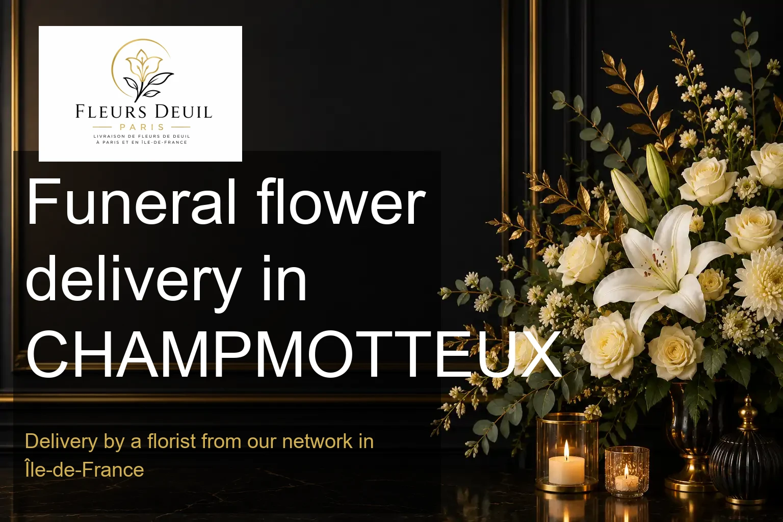 Funeral flower delivery in CHAMPMOTTEUX