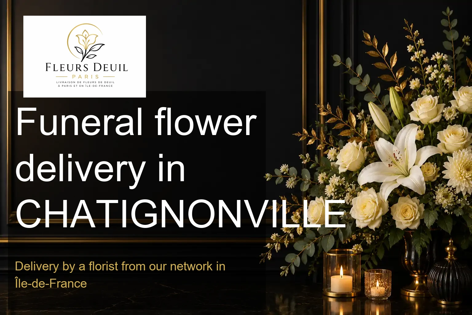 Funeral flower delivery in CHATIGNONVILLE