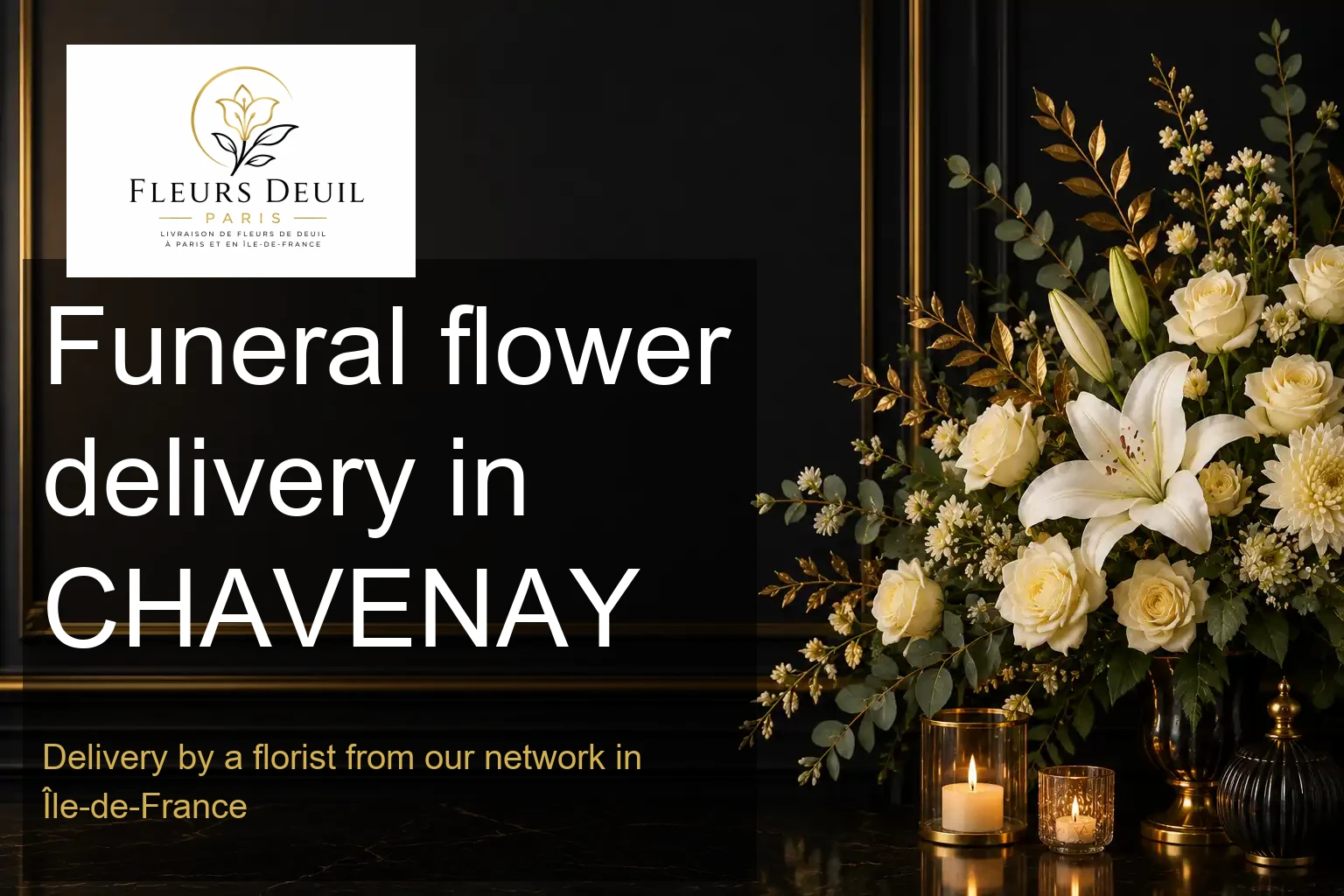 Funeral flower delivery in CHAVENAY