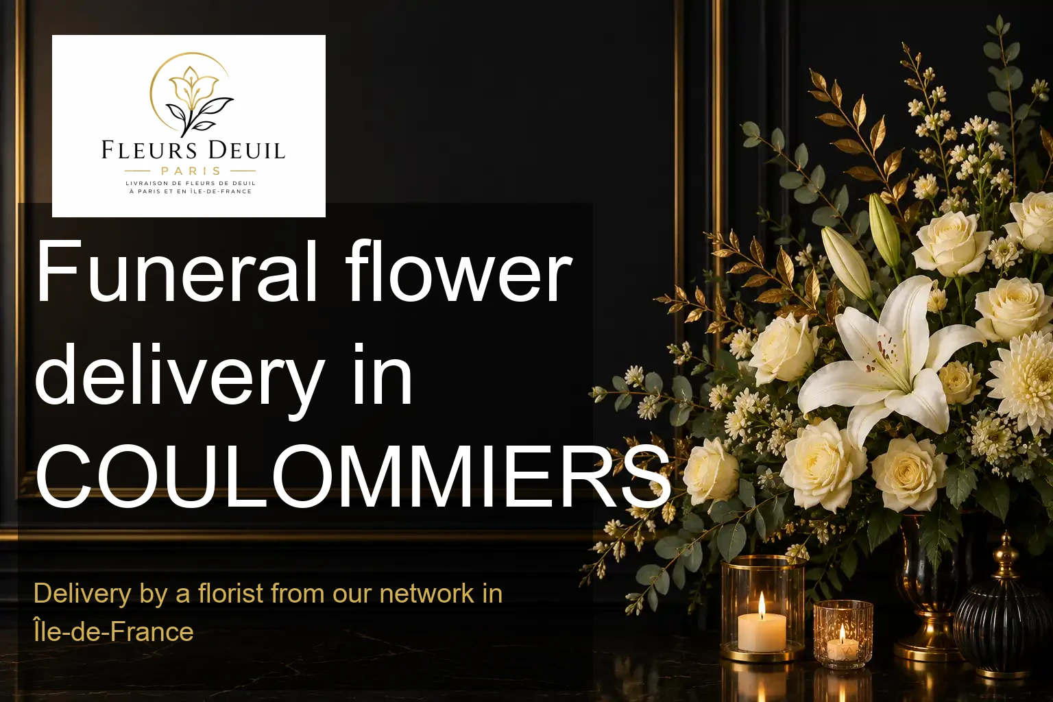 Funeral flower delivery in COULOMMIERS