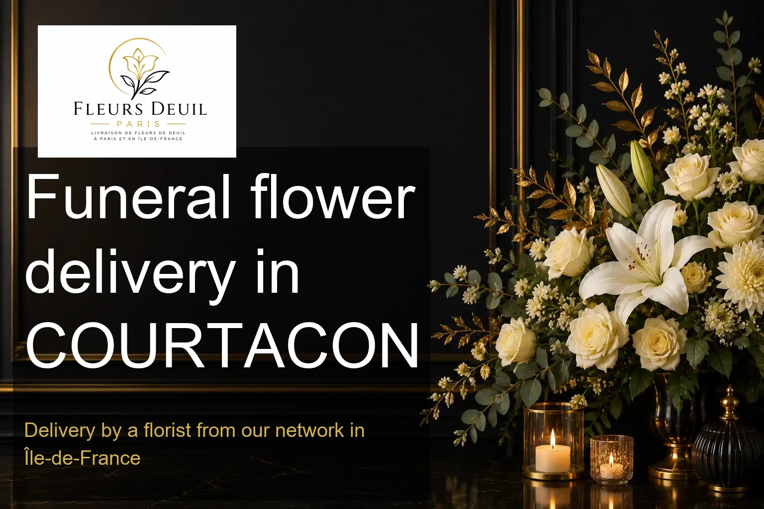 Funeral flower delivery in COURTACON