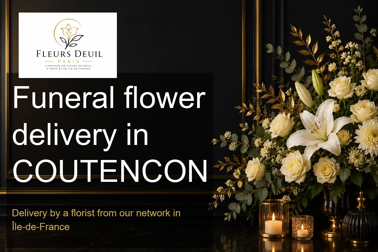 Funeral flower delivery in COUTENCON