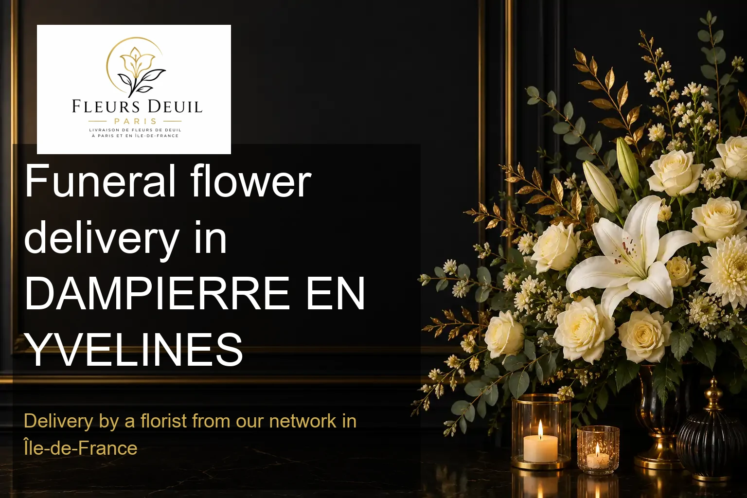 Funeral flower delivery in DAMPIERRE EN YVELINES