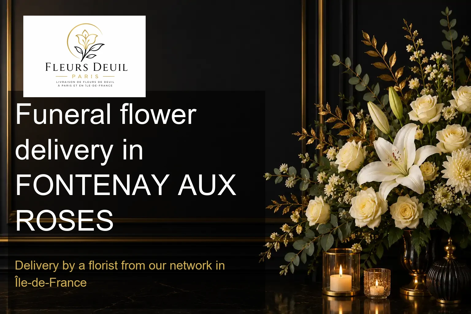 Funeral flower delivery in FONTENAY AUX ROSES