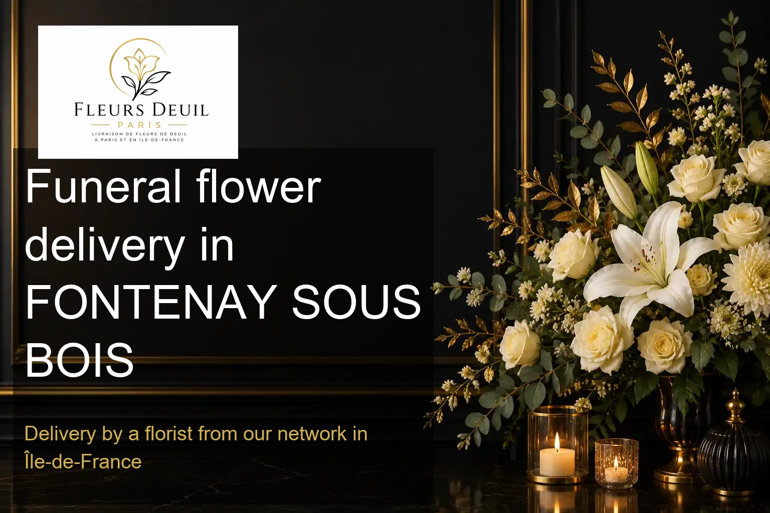 Funeral flower delivery in FONTENAY SOUS BOIS