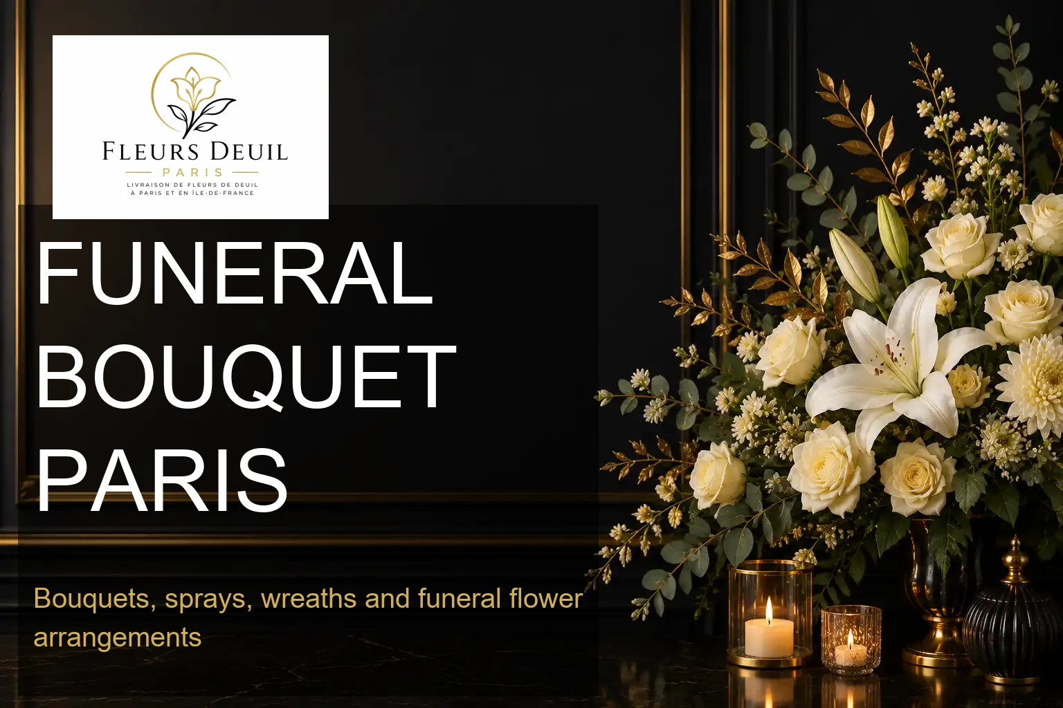 FUNERAL BOUQUET PARIS