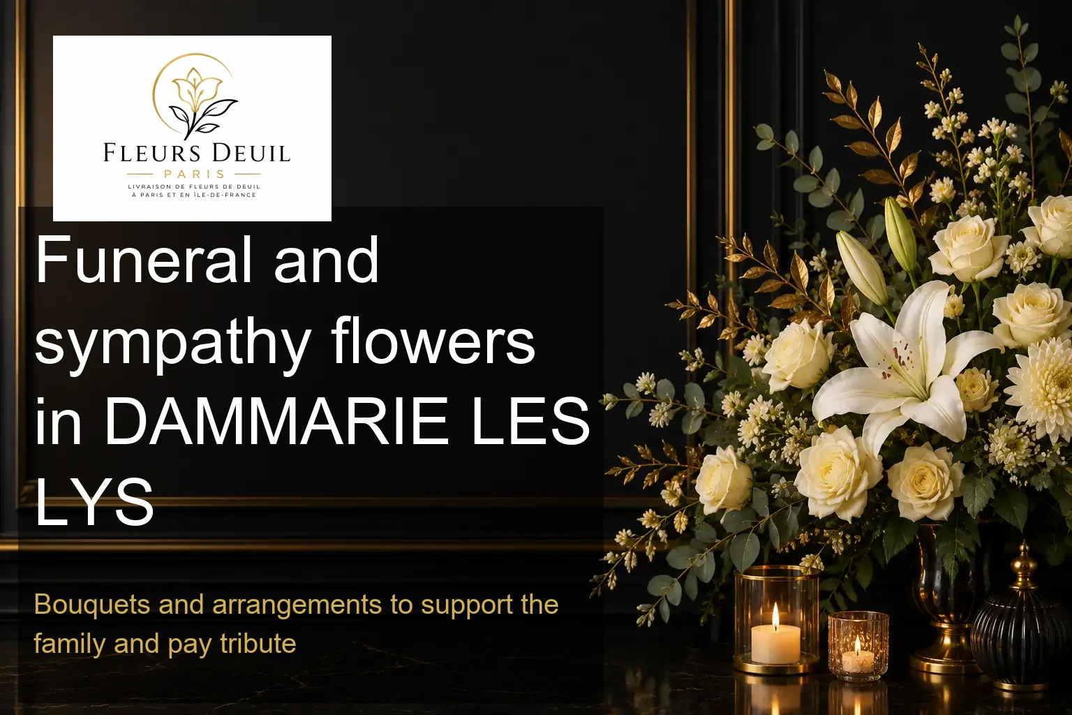 Funeral and sympathy flowers in DAMMARIE LES LYS