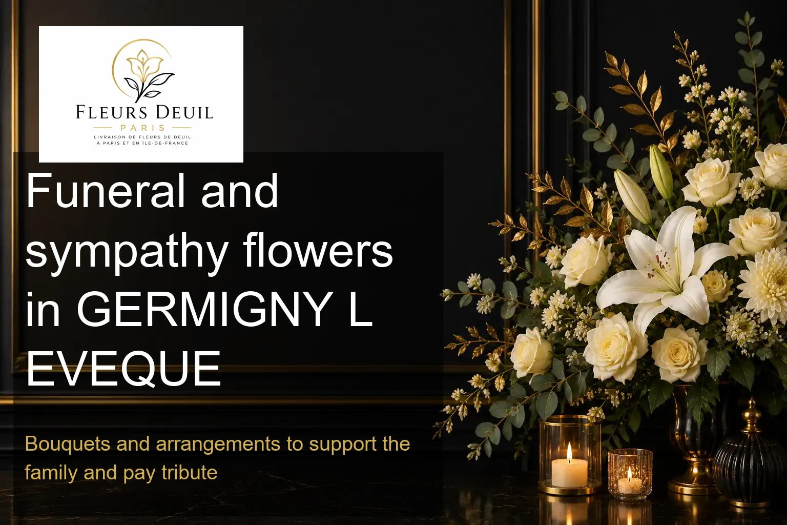 Funeral and sympathy flowers in GERMIGNY L EVEQUE