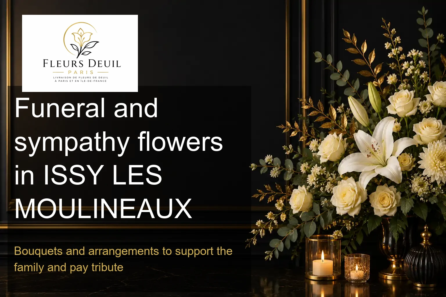 Funeral and sympathy flowers in ISSY LES MOULINEAUX