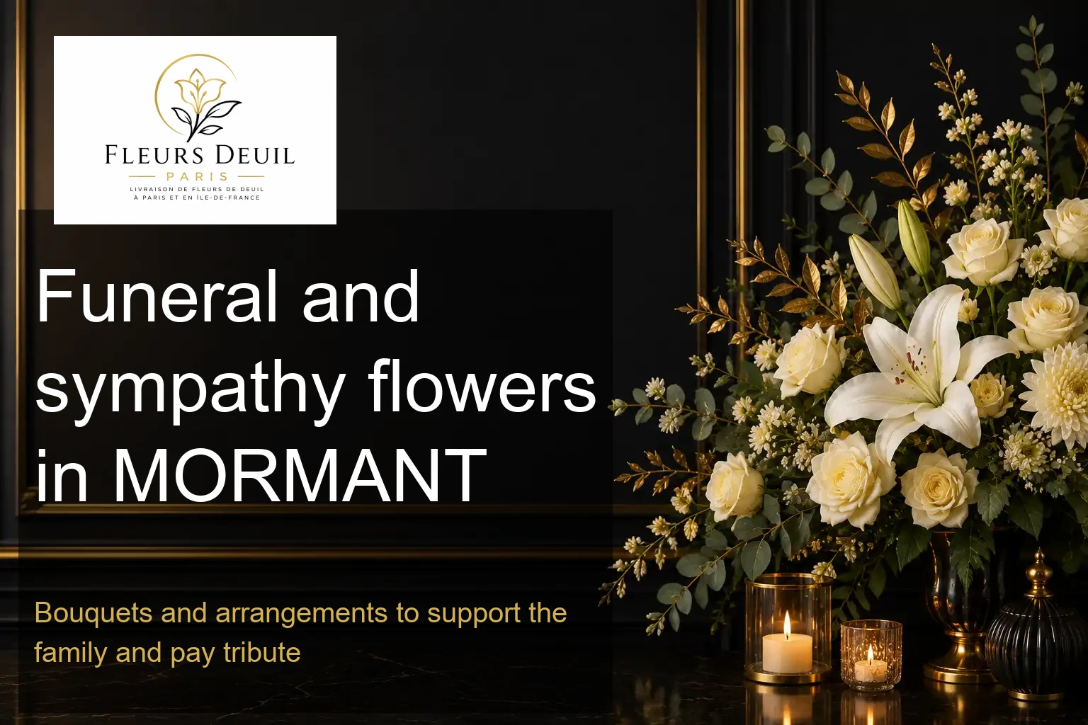 Funeral and sympathy flowers in MORMANT