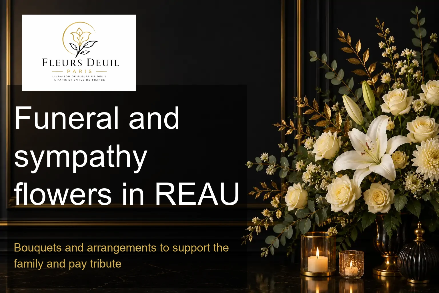 Funeral and sympathy flowers in REAU