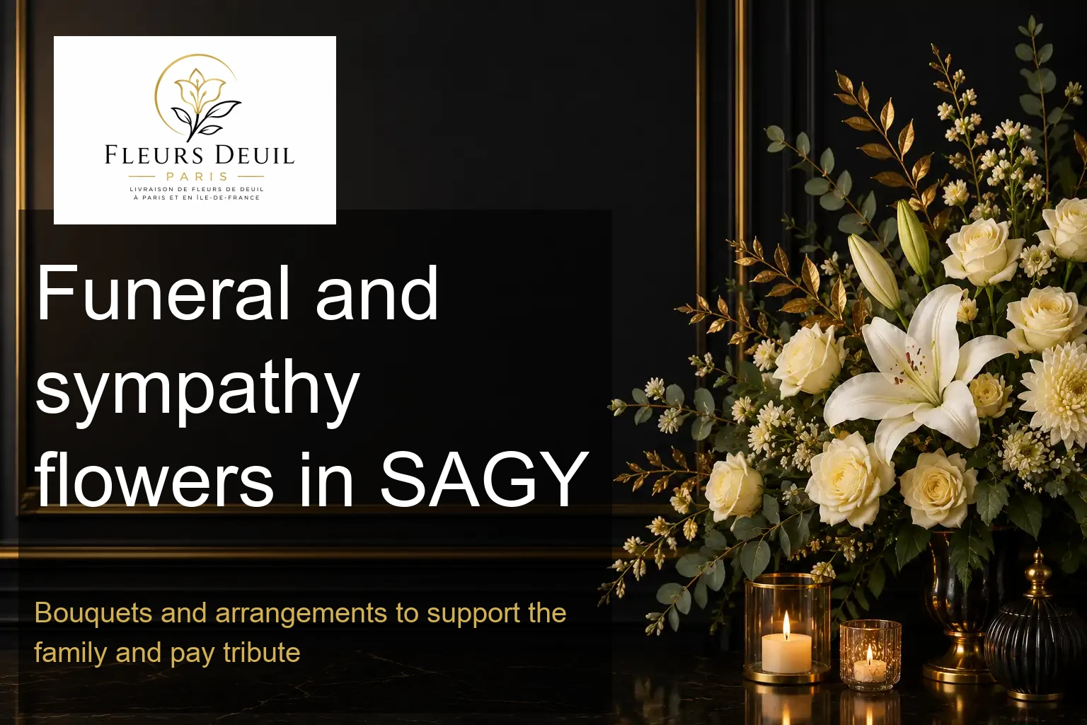 Funeral and sympathy flowers in SAGY