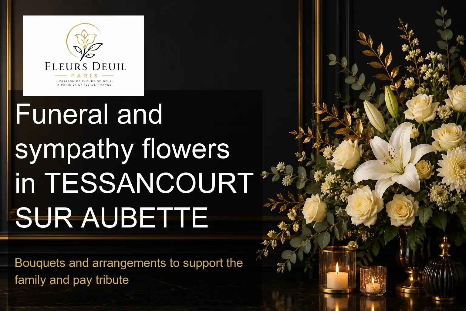 Funeral and sympathy flowers in TESSANCOURT SUR AUBETTE