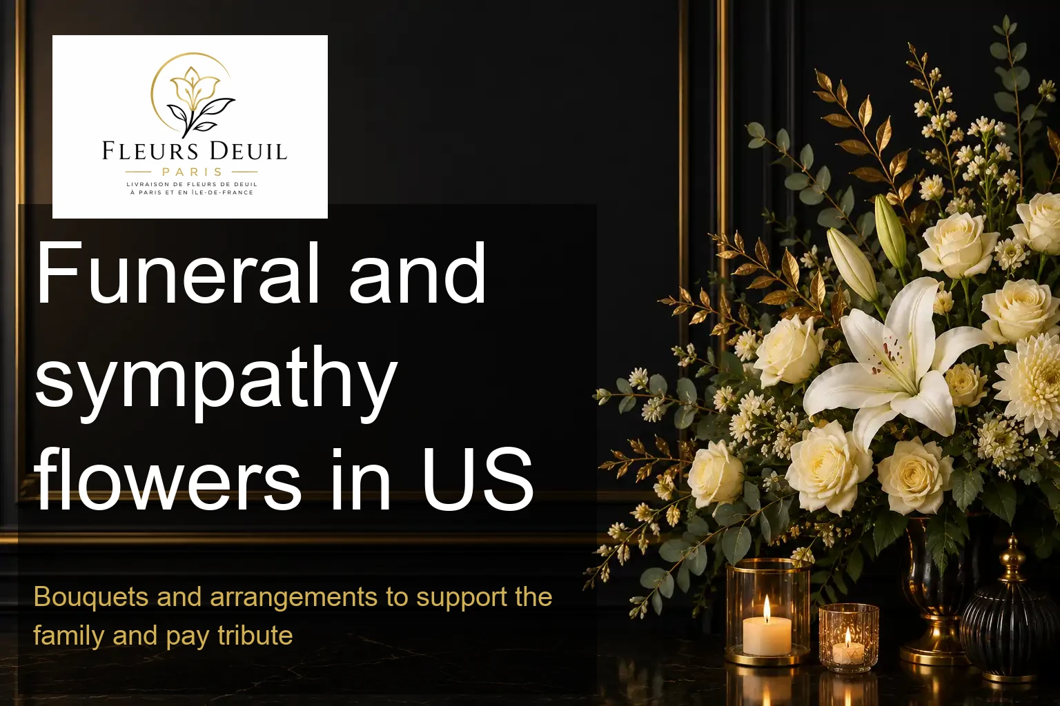 Funeral and sympathy flowers in US