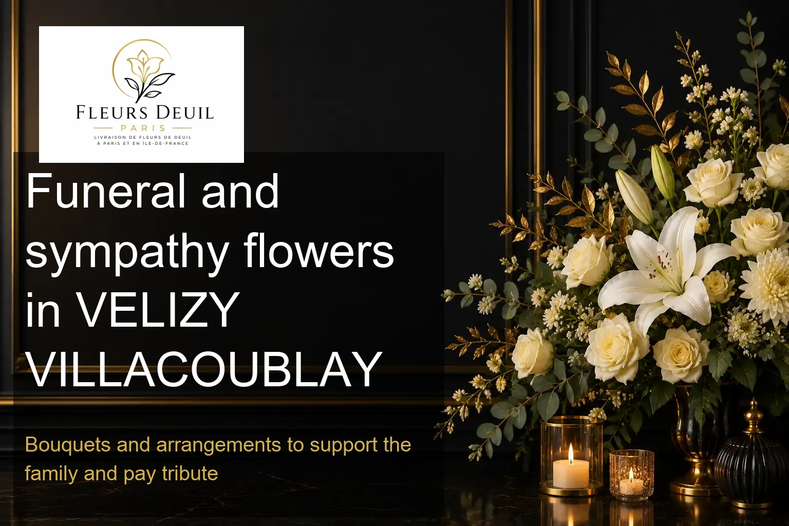Funeral and sympathy flowers in VELIZY VILLACOUBLAY