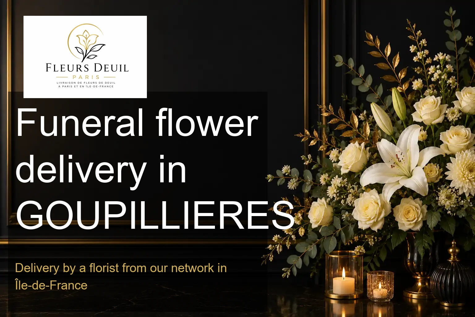 Funeral flower delivery in GOUPILLIERES