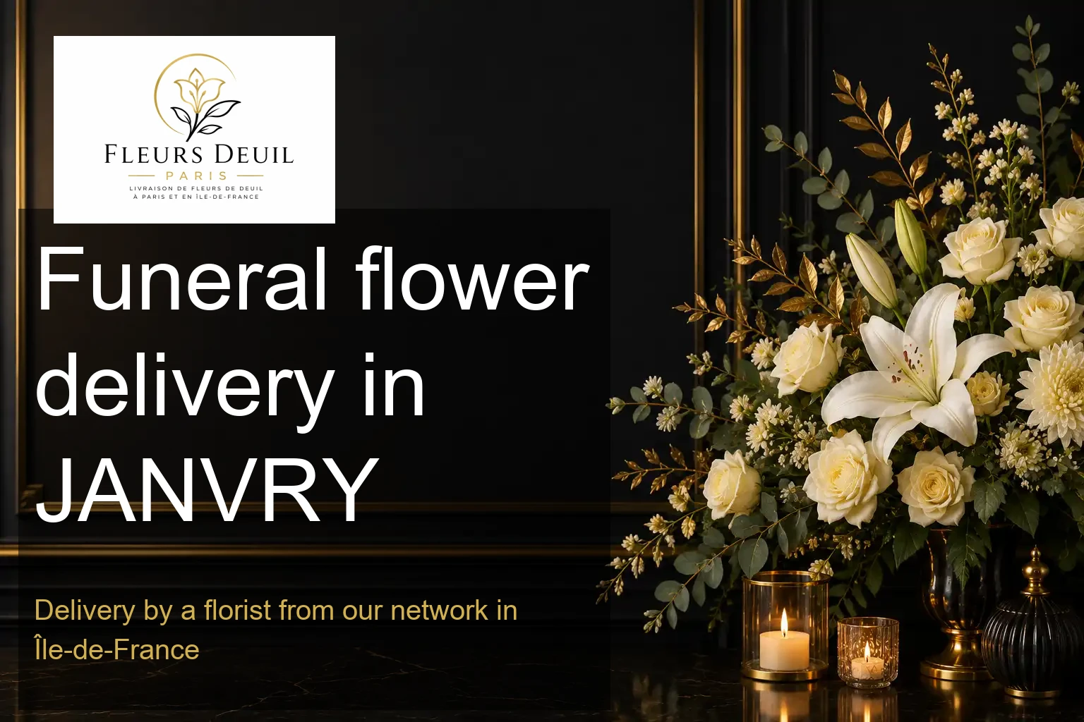 Funeral flower delivery in JANVRY