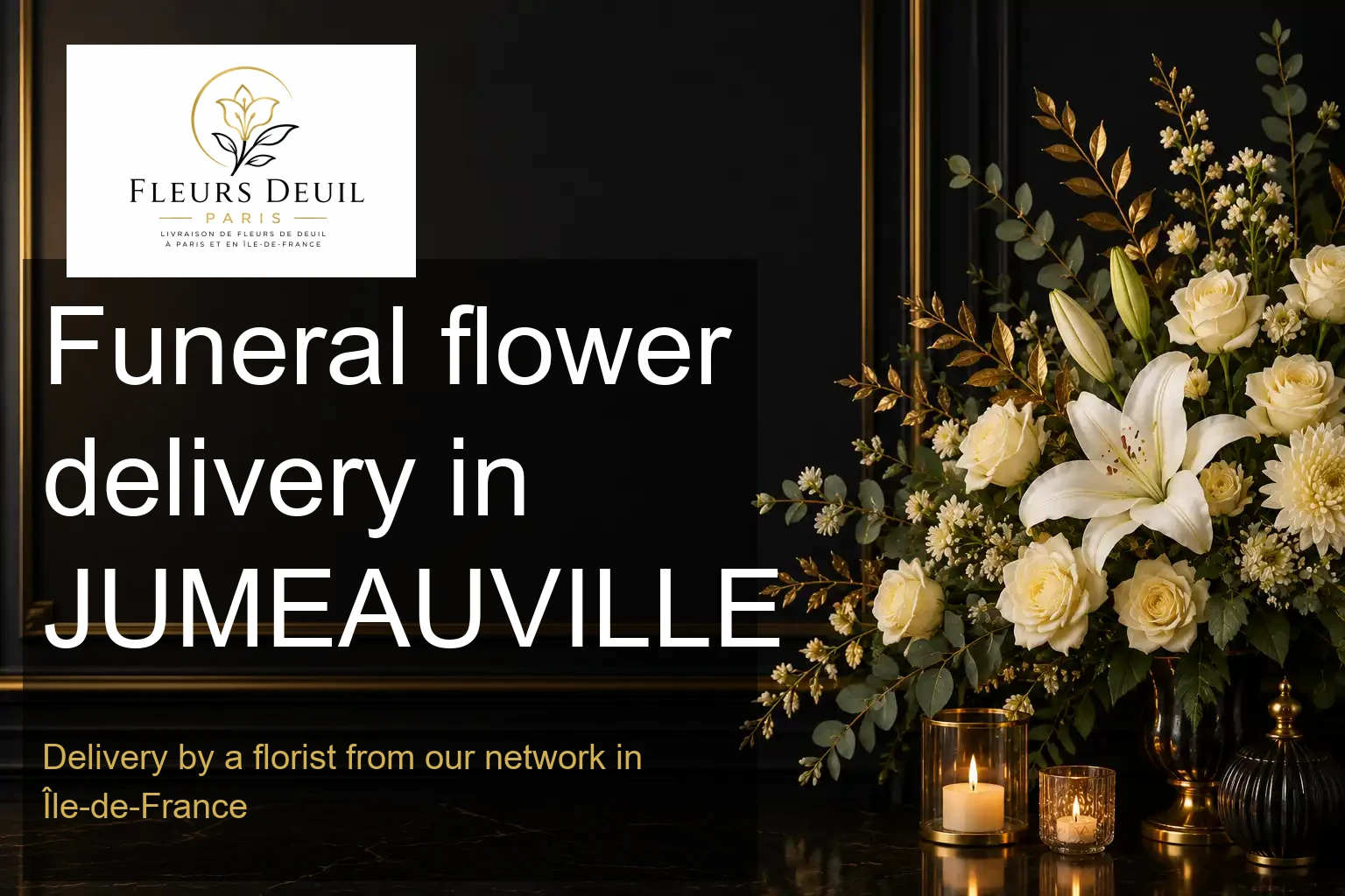 Funeral flower delivery in JUMEAUVILLE