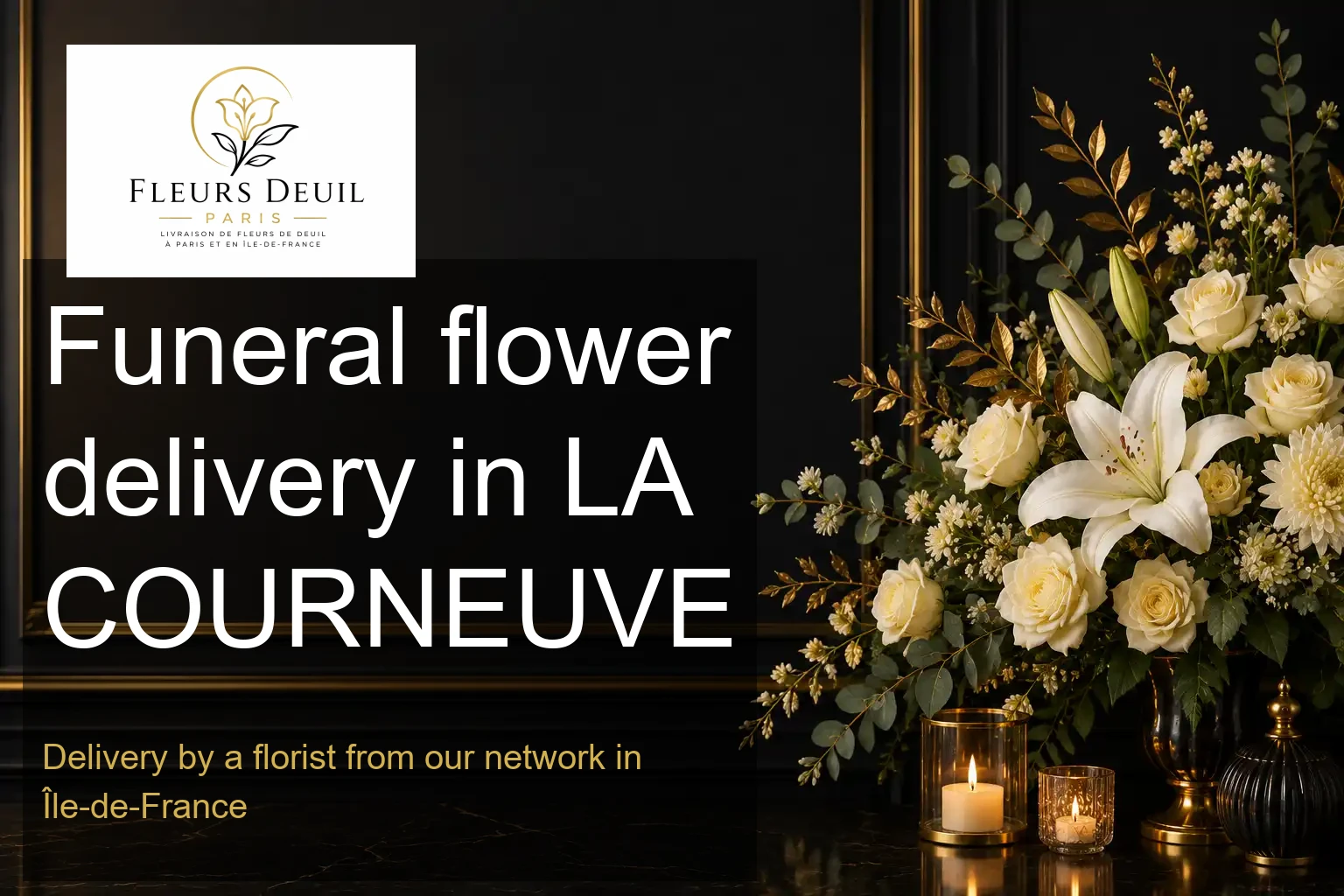 Funeral flower delivery in LA COURNEUVE