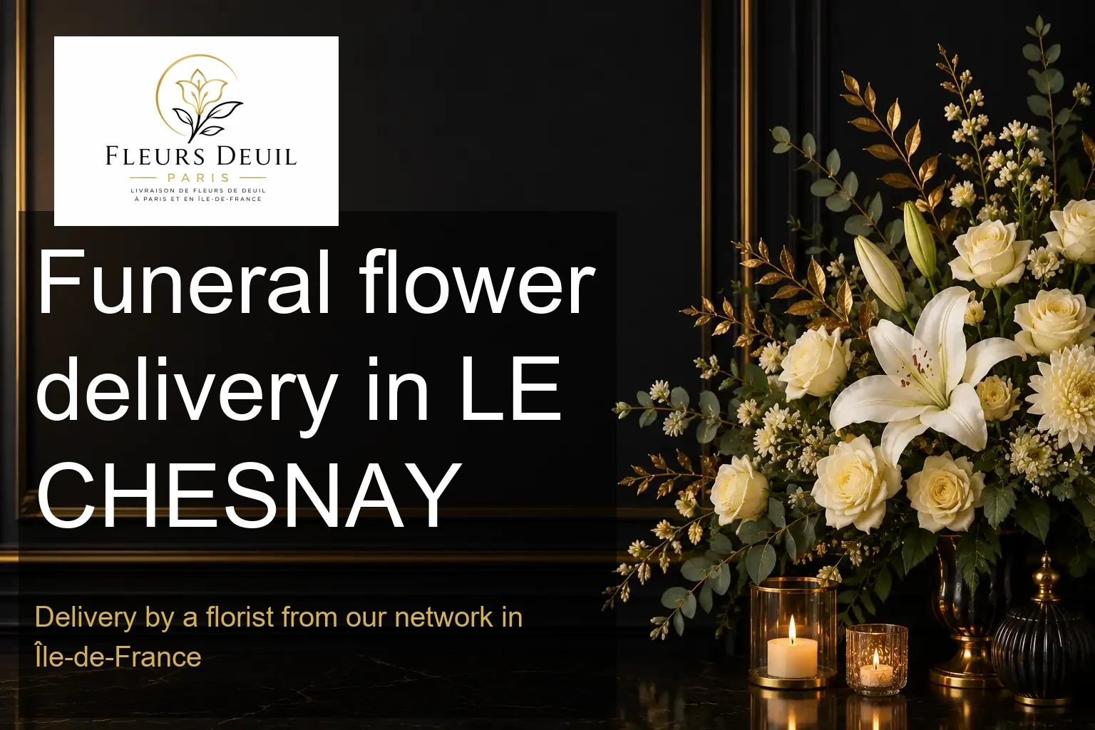 Funeral flower delivery in LE CHESNAY