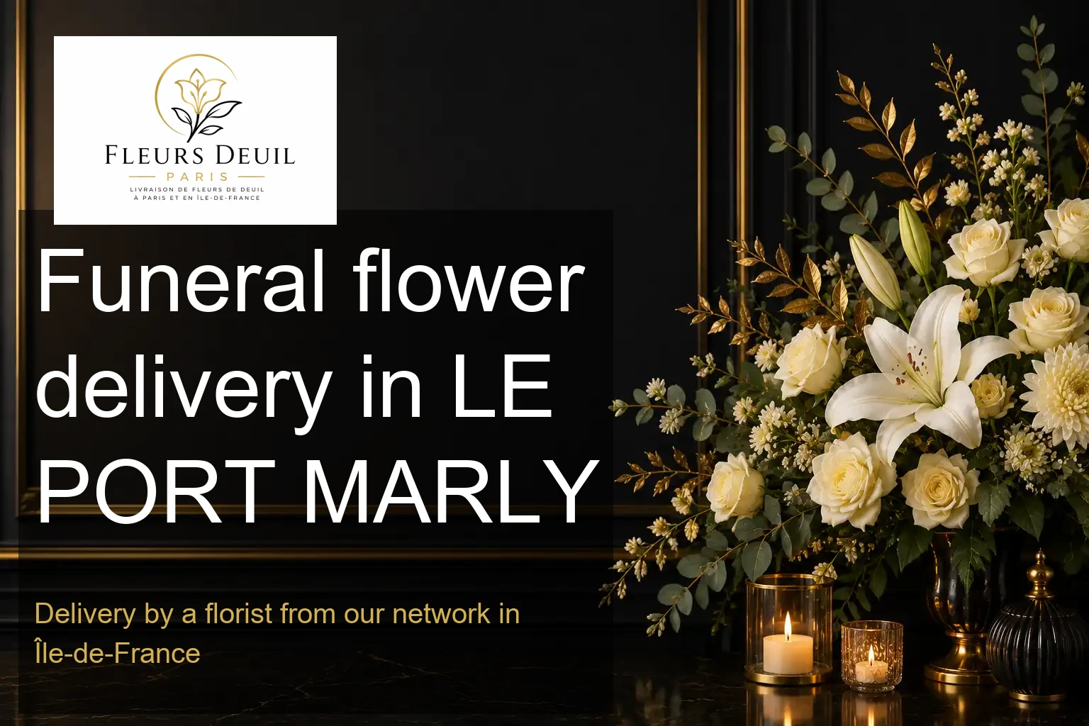 Funeral flower delivery in LE PORT MARLY