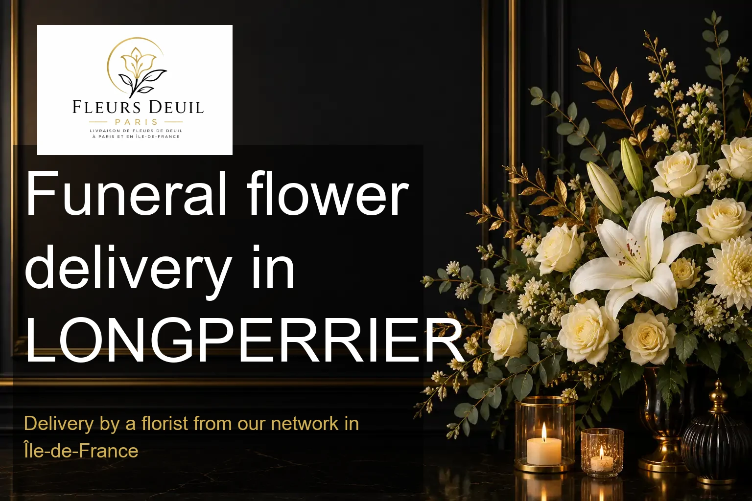 Funeral flower delivery in LONGPERRIER