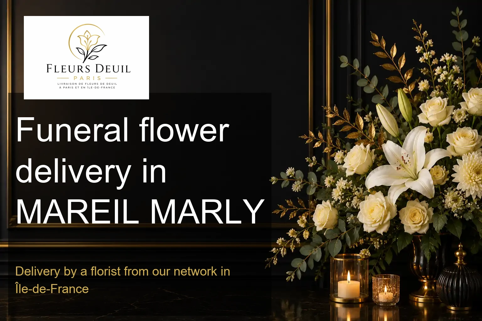 Funeral flower delivery in MAREIL MARLY