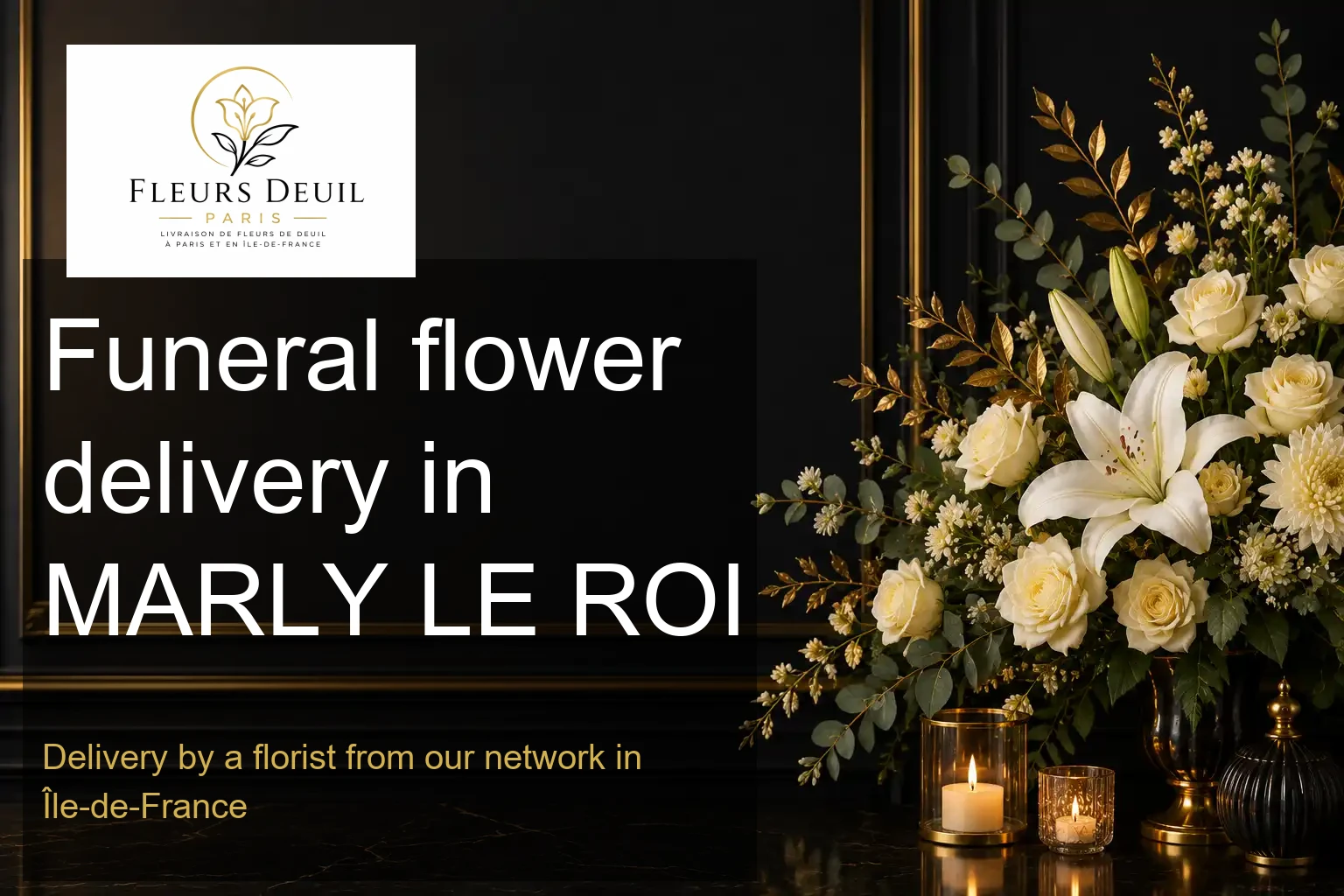 Funeral flower delivery in MARLY LE ROI