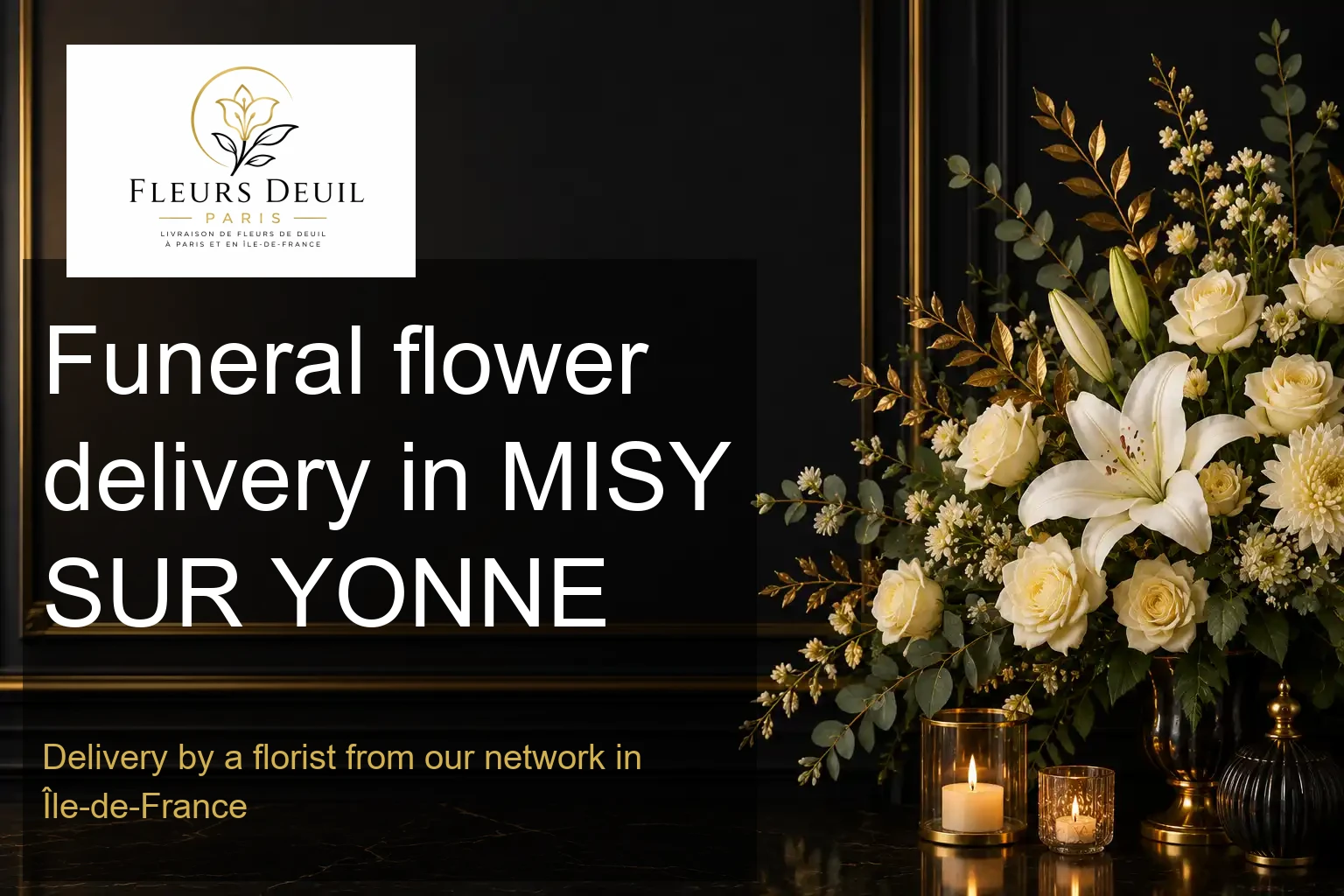 Funeral flower delivery in MISY SUR YONNE