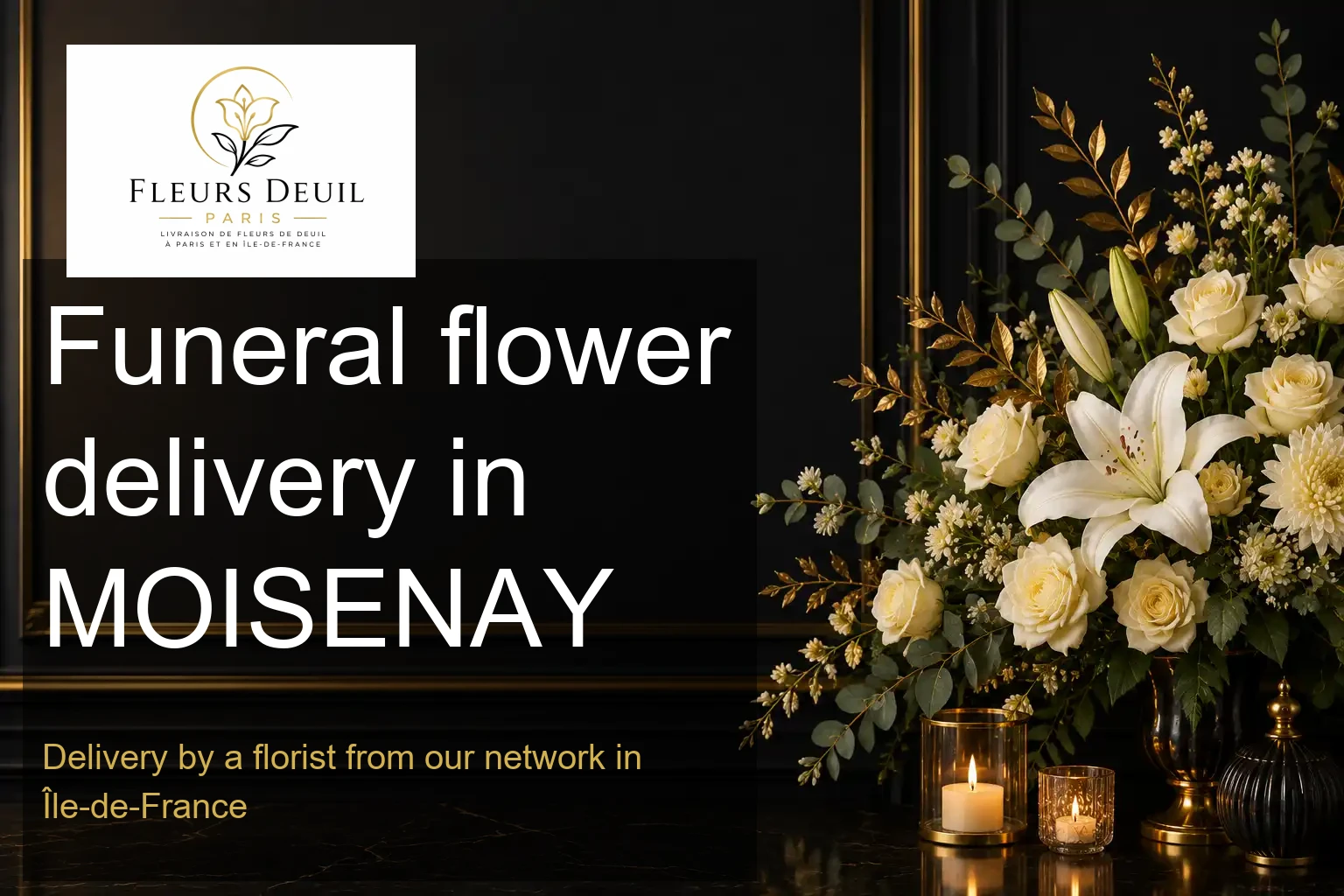 Funeral flower delivery in MOISENAY
