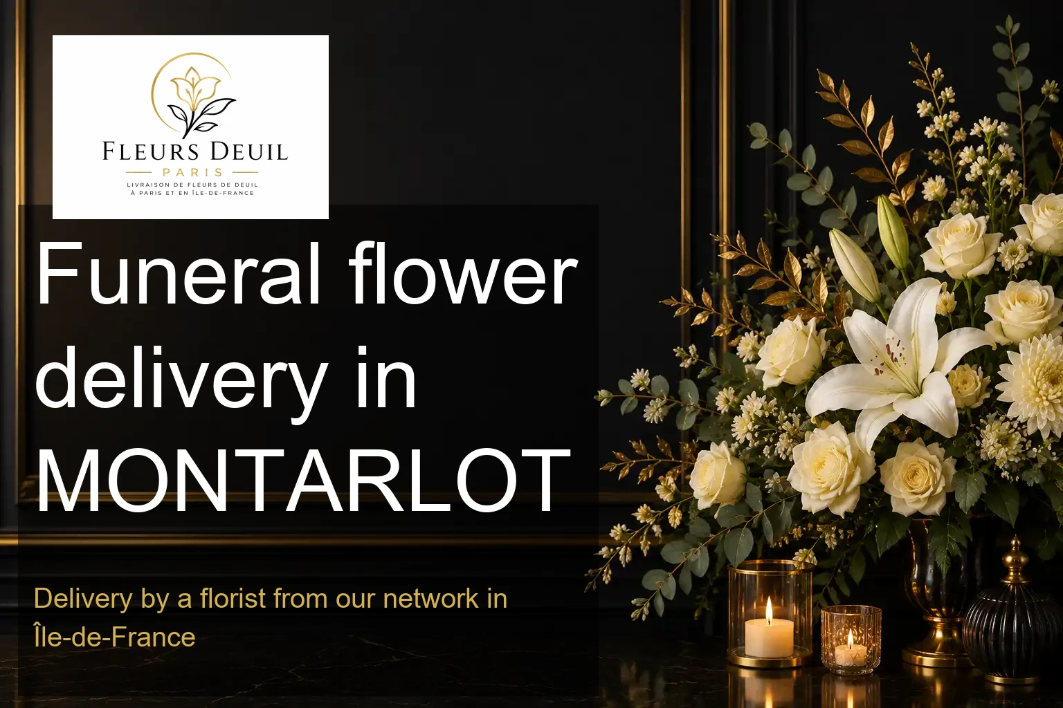 Funeral flower delivery in MONTARLOT
