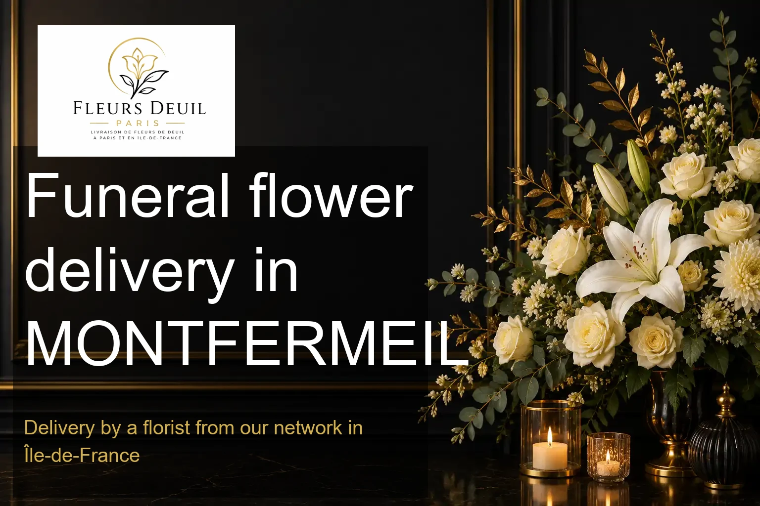 Funeral flower delivery in MONTFERMEIL