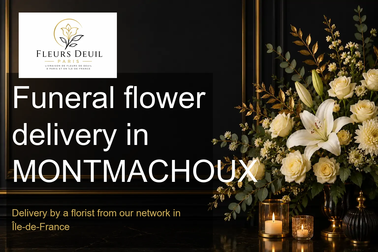Funeral flower delivery in MONTMACHOUX