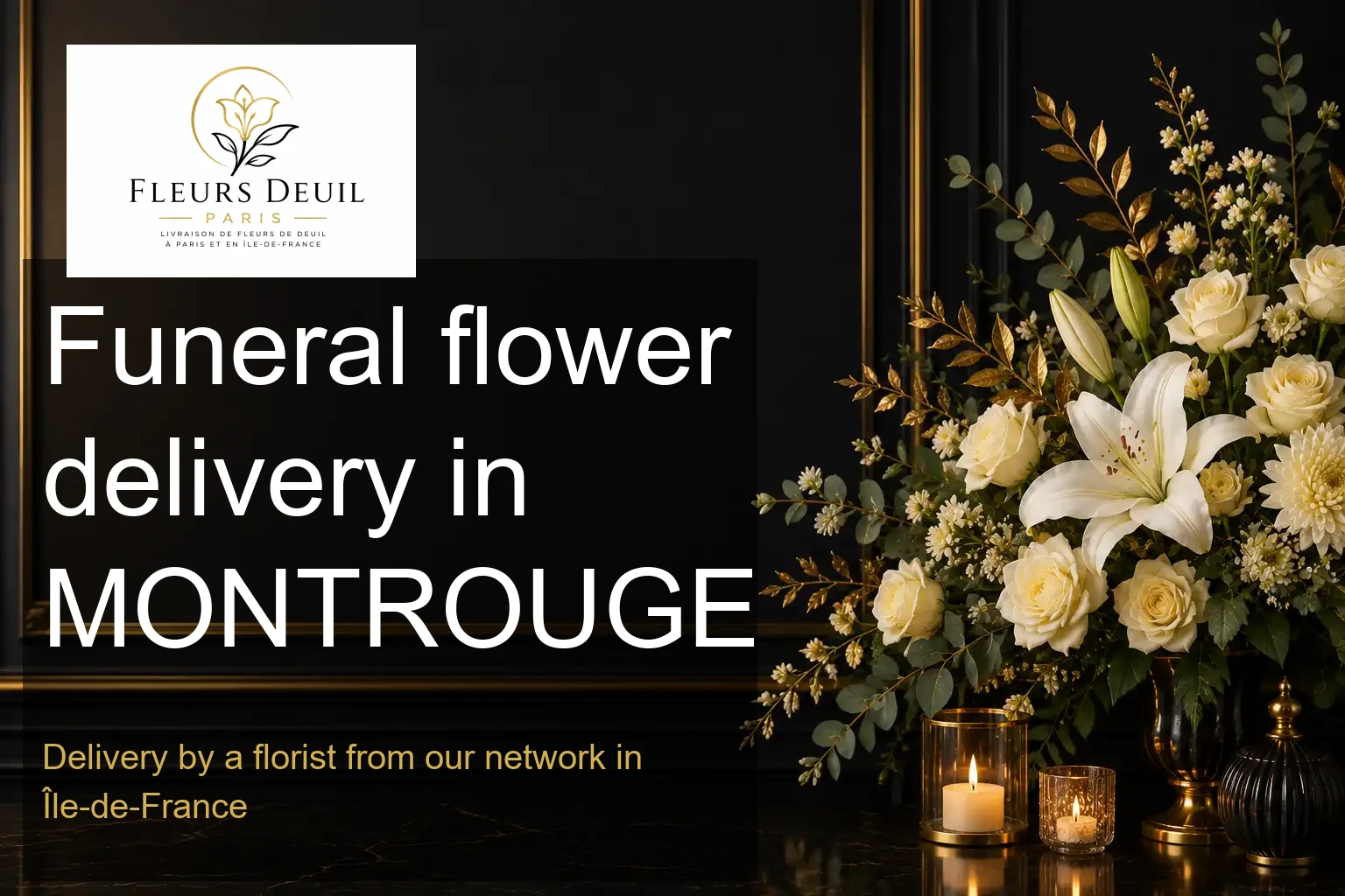 Funeral flower delivery in MONTROUGE