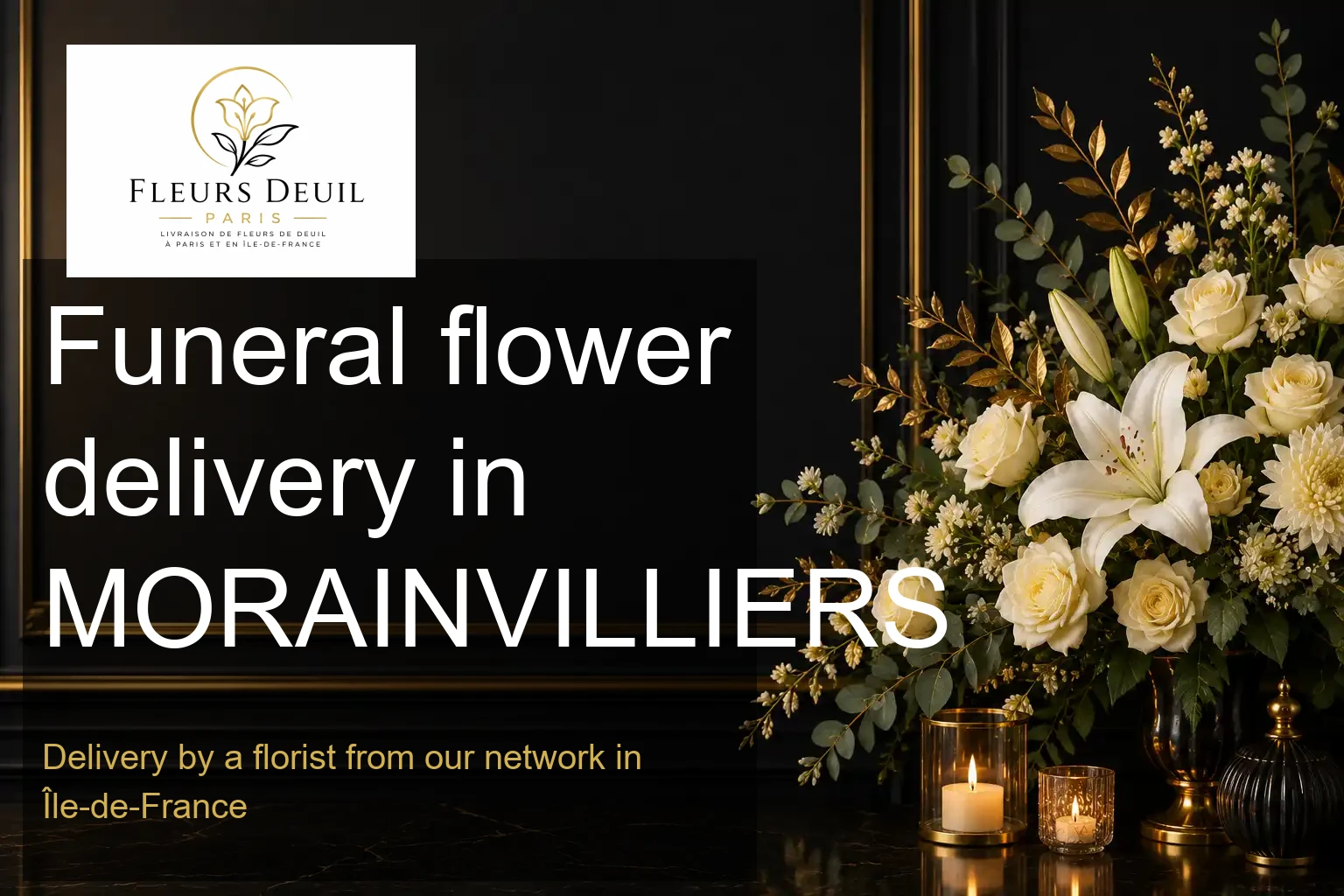 Funeral flower delivery in MORAINVILLIERS