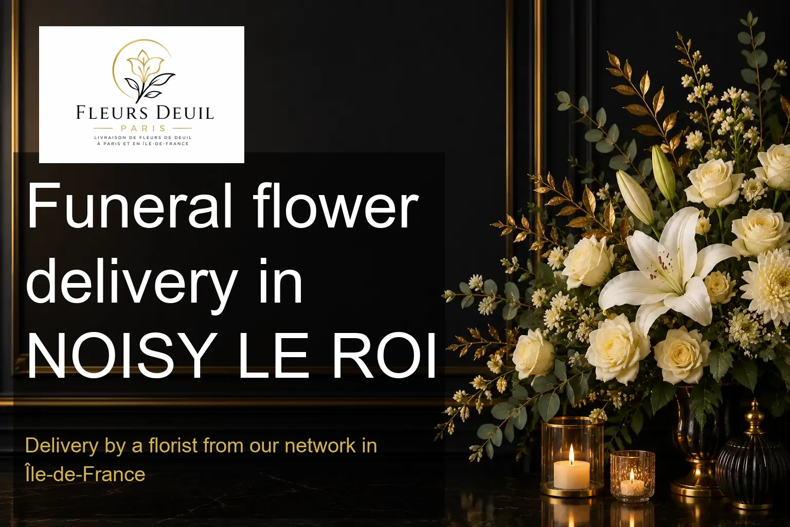 Funeral flower delivery in NOISY LE ROI