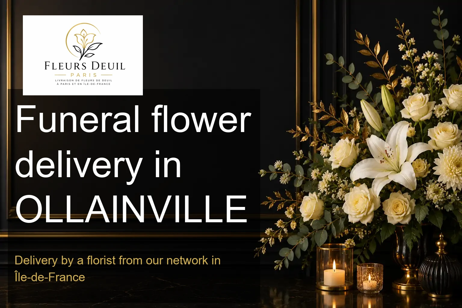 Funeral flower delivery in OLLAINVILLE