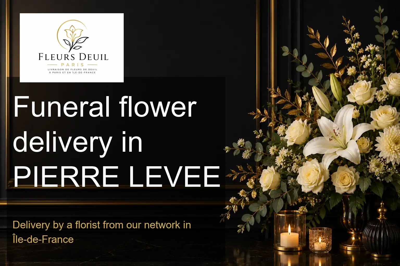 Funeral flower delivery in PIERRE LEVEE