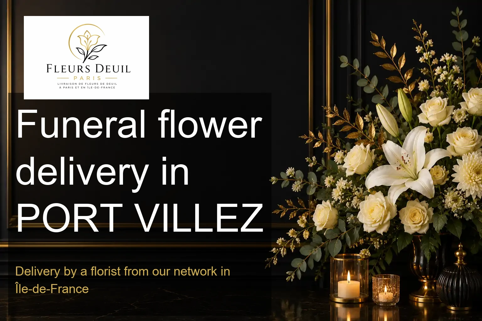 Funeral flower delivery in PORT VILLEZ