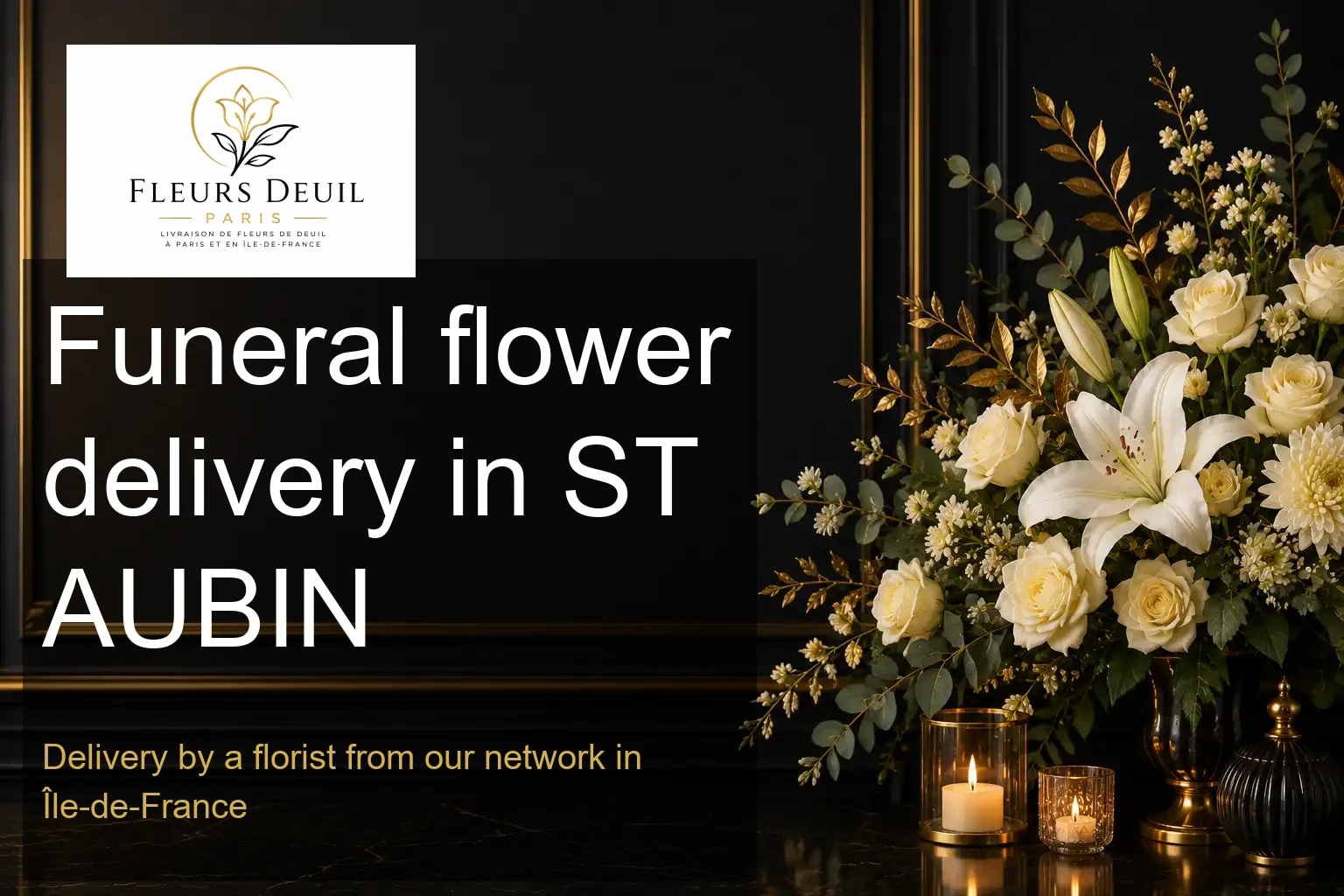 Funeral flower delivery in ST AUBIN