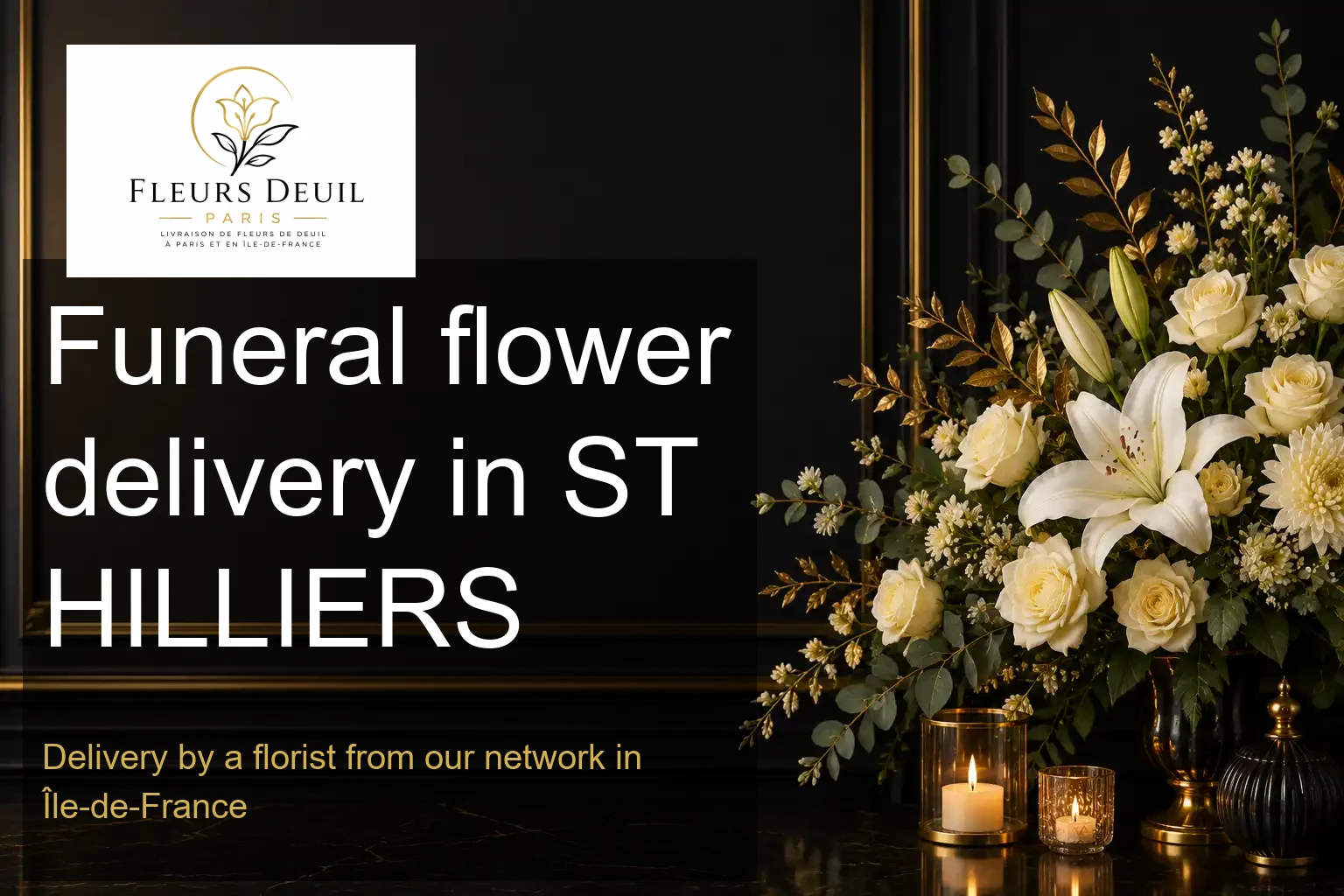 Funeral flower delivery in ST HILLIERS