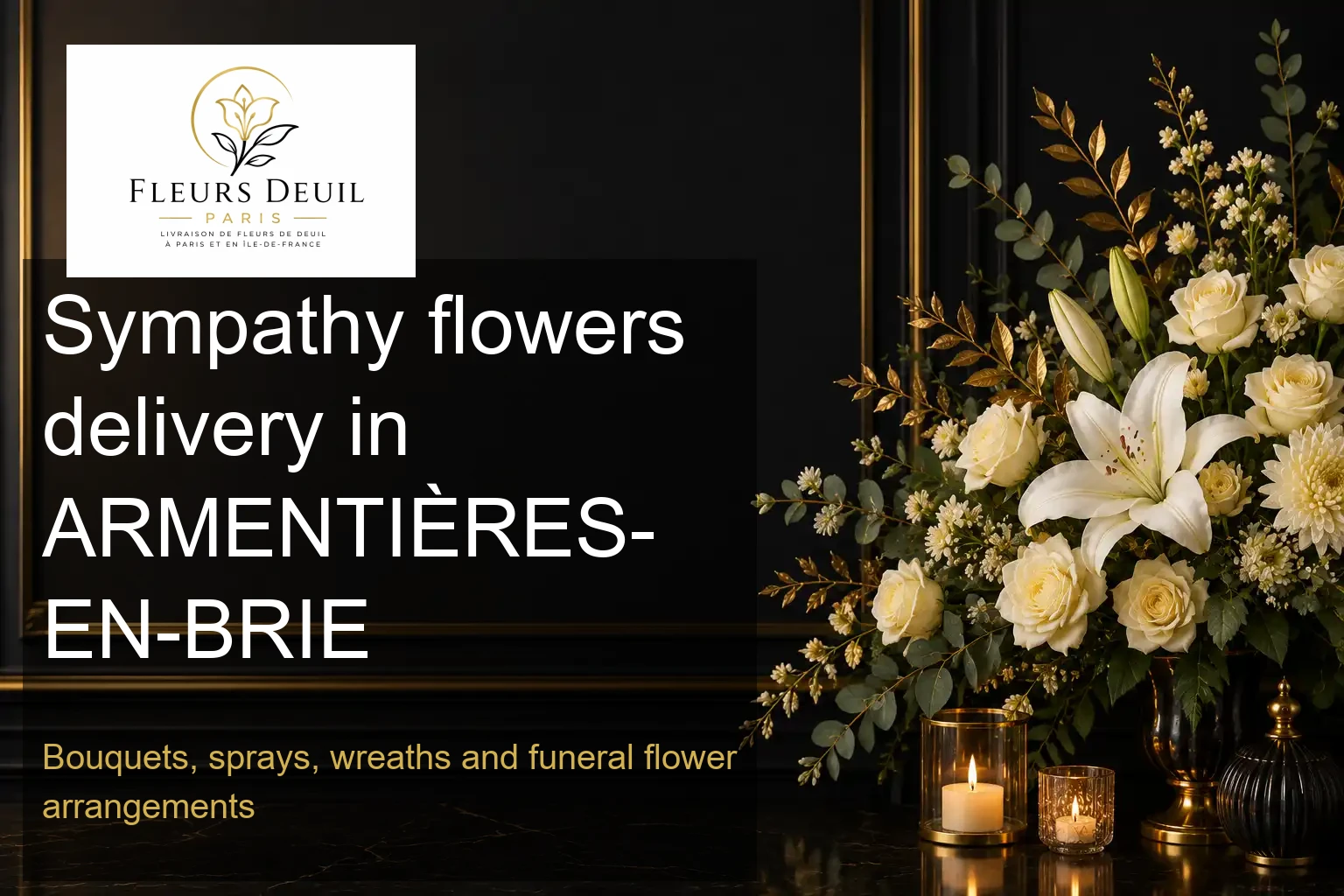 Sympathy flowers delivery in ARMENTIÈRES-EN-BRIE